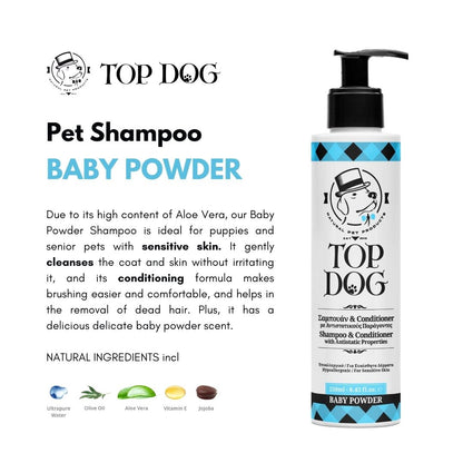 Baby Powder Pet Shampoo & Conditioner 250ml